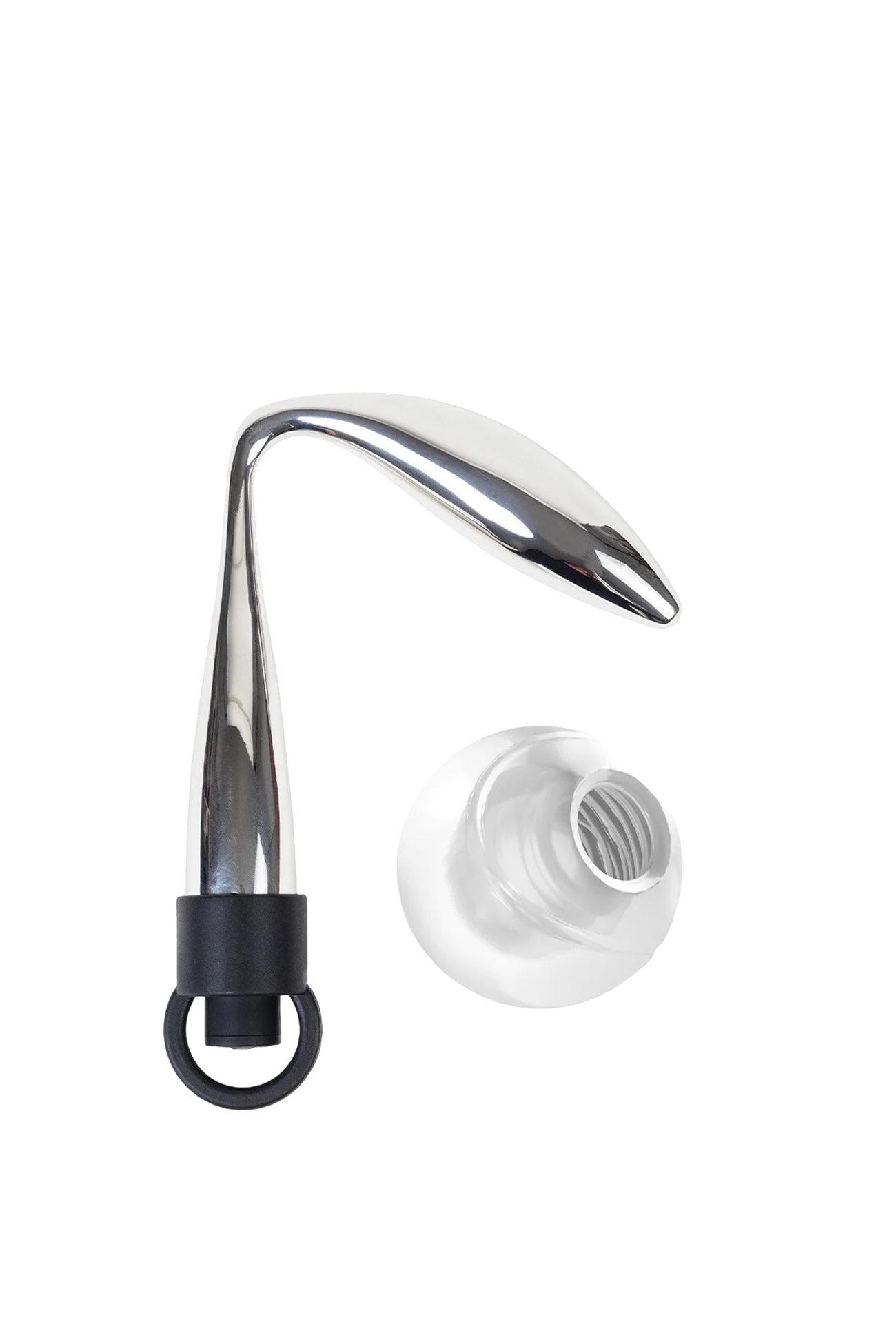 Heavy Metal Dildo Reverb and Silicone Masturbator with Tennis Ball Case