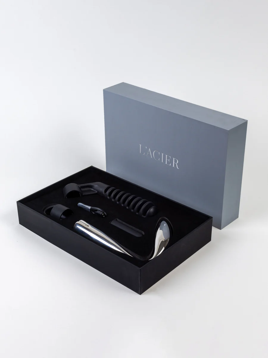 Heavy Metal Dildo Reverb and Silicone Masturbator with Tennis Ball Case - Image 4