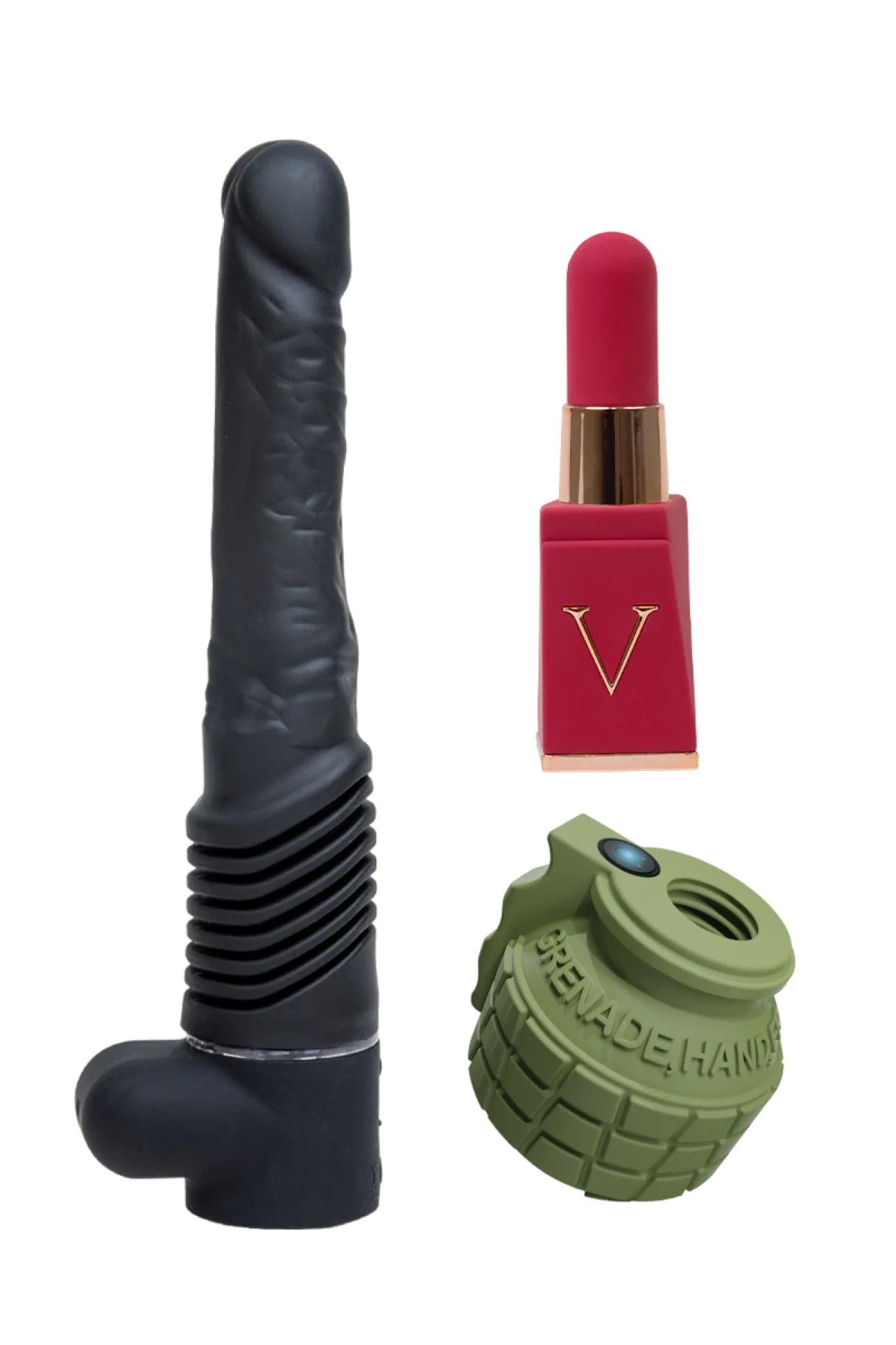 Gratitude Thrusting Dildo Sex Toy Gift Bundle for Men & Women